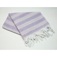 Пештемаль  полотенце для пляжа и бани линия пурпурная