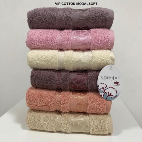 Комплект полотенец  6 шт Cestepe Vip cotton Modal Soft