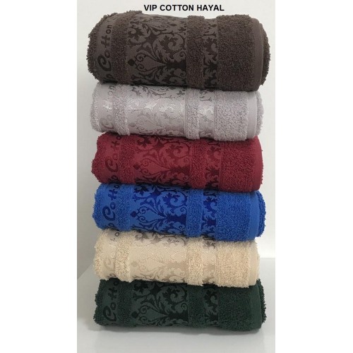Комплект полотенец  6 шт Cestepe Vip cotton Hayal