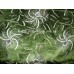 Дивандек велюровый Паучки - зеленый